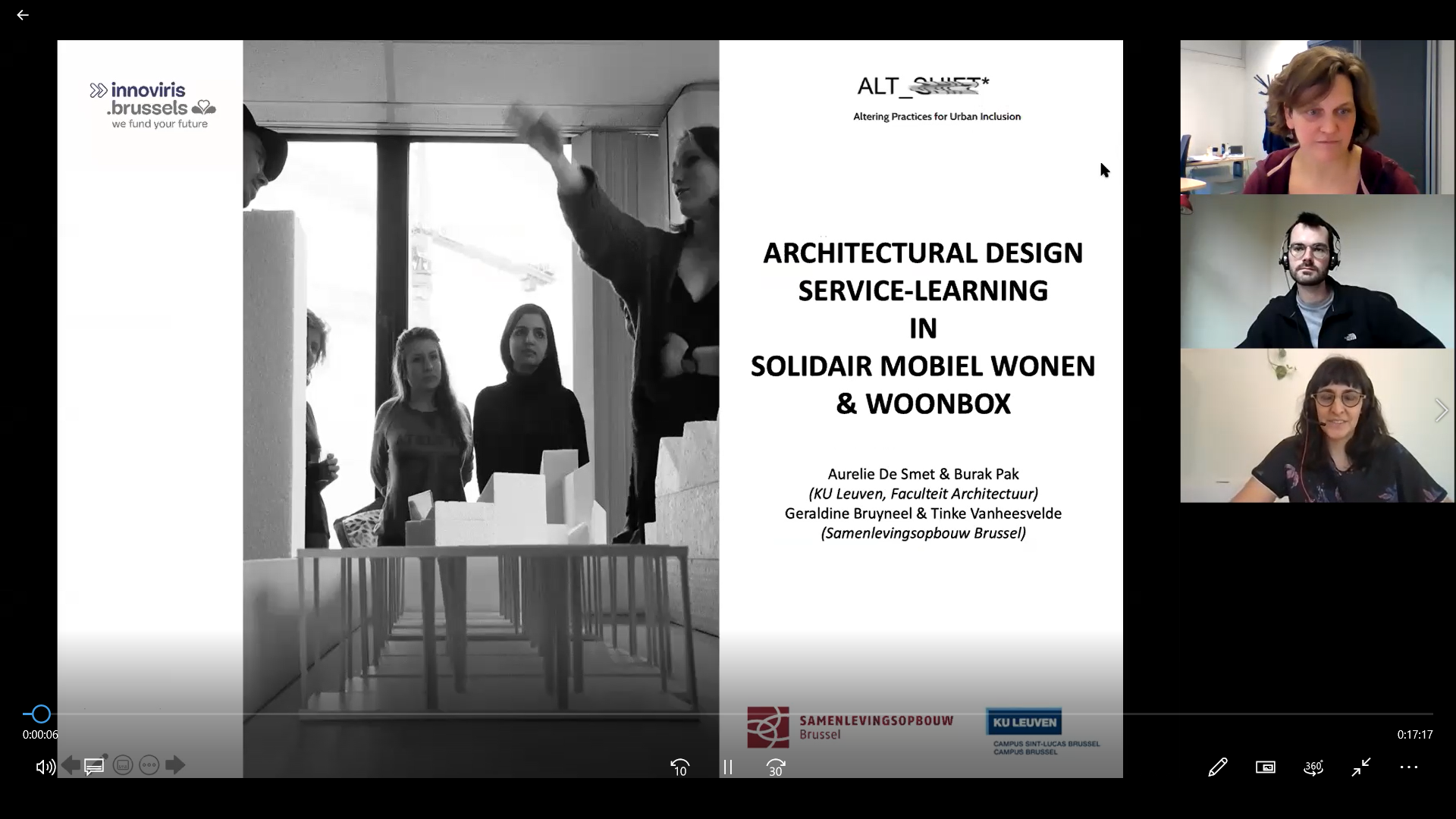 Architectural Design Service-Learning (AD-SL) in ‘Solidair Mobiel Wonen’ en ‘WoonBox’