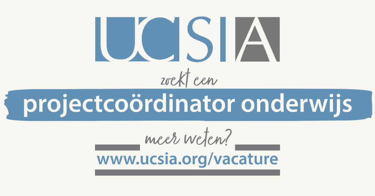 vacature-onderwijs-FB vacature UCSIA projectcoördinator onderwijs