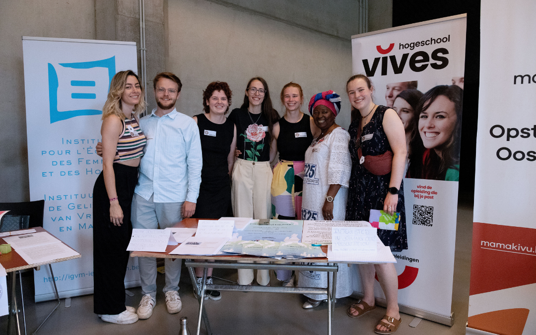 Studenten Vives ontwikkelen educatieve pakketten ‘Women in peacebuilding: participation in change’ voor het secundair onderwijs in opdracht van Moeders voor Vrede