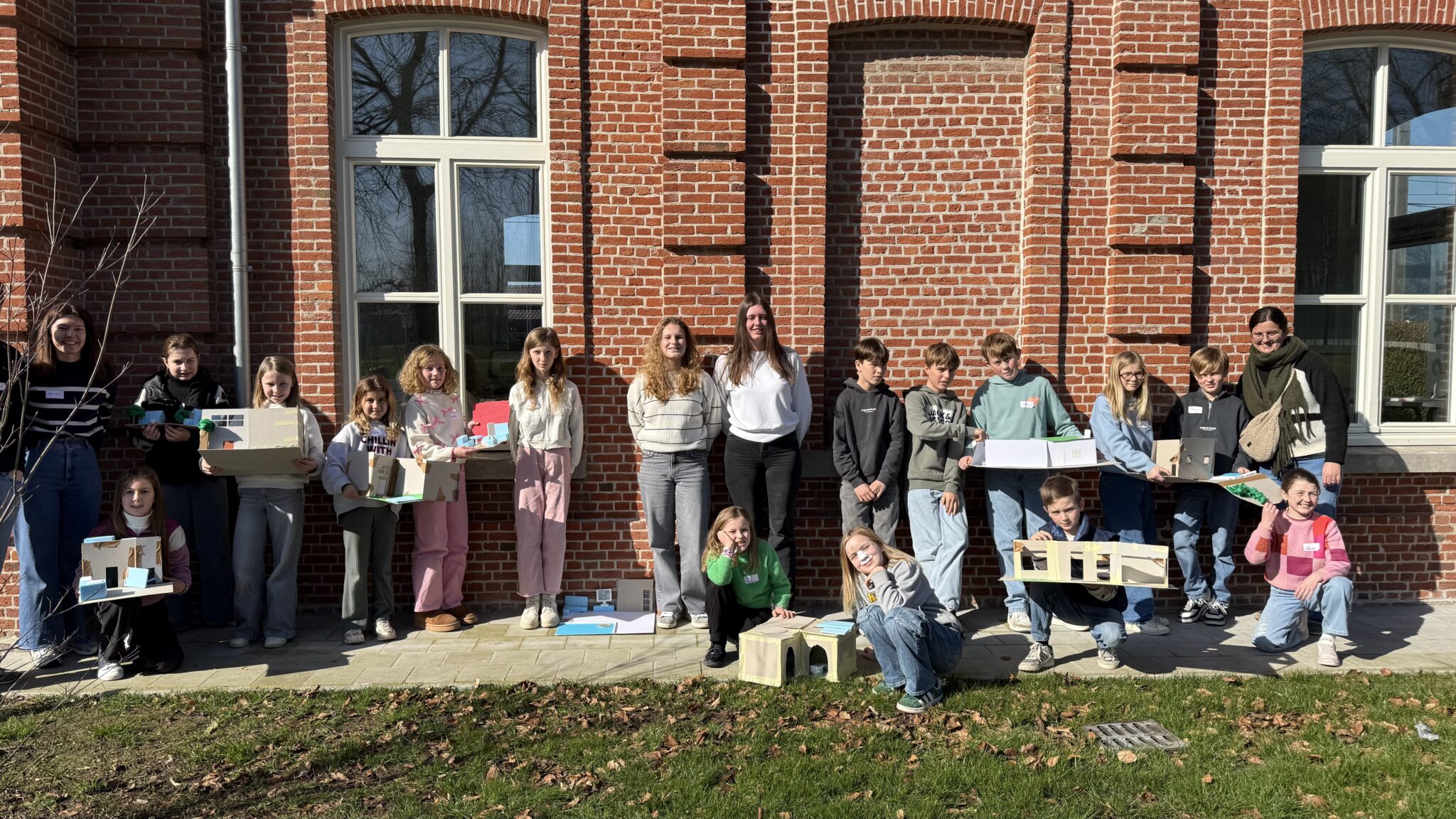 Creatieve workshop tijdens 'Kids on the Job'